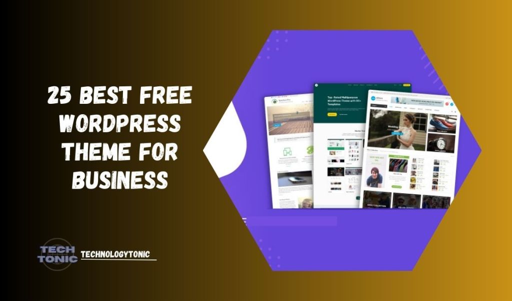 25 best free wordpress theme for business